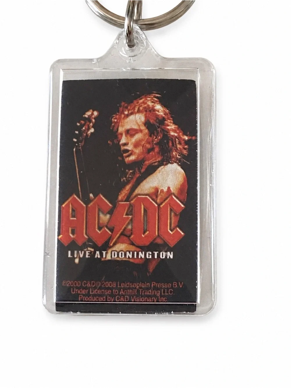 ⚡ AC/DC Live at Donington Keychain – Official Licensed Rock Band Collectible